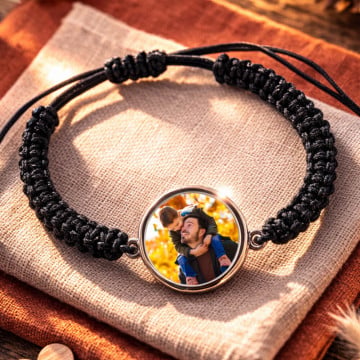 Bracelet Shamballa personnalisé photo