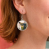 Boucle oreilles ronde photo