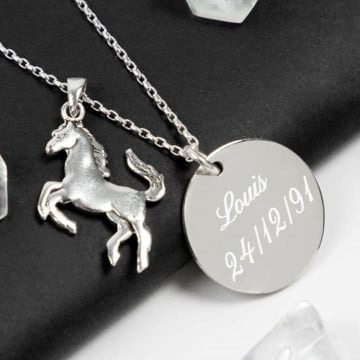 Collier cheval personnalisé