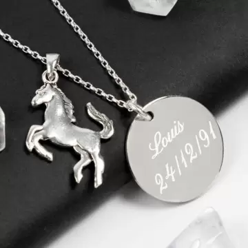 Collier cheval personnalisé