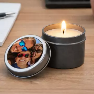 Bougie personnalisée