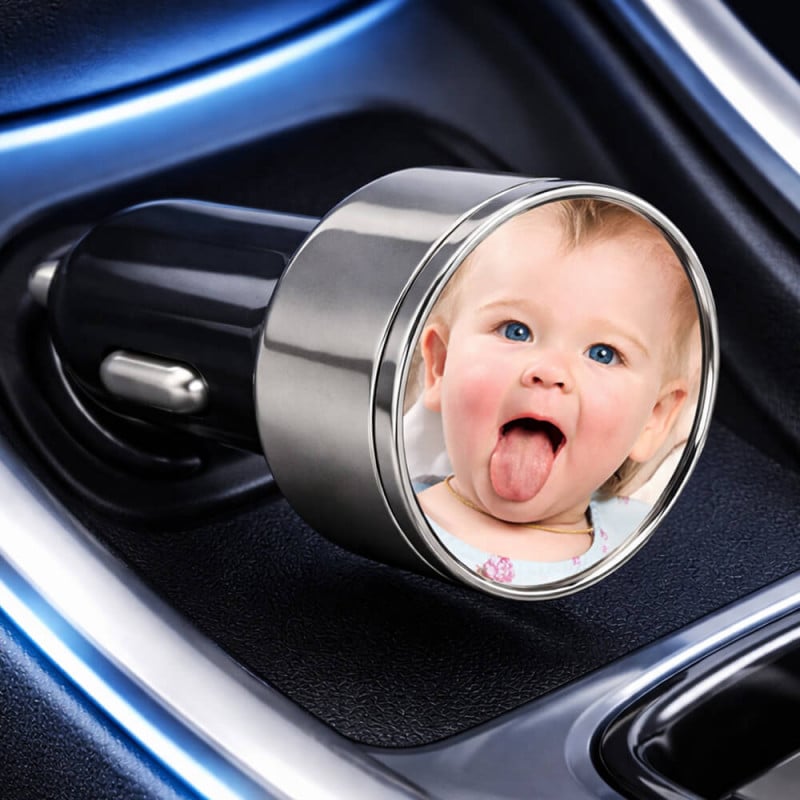 Chargeur voiture USB personnalisé