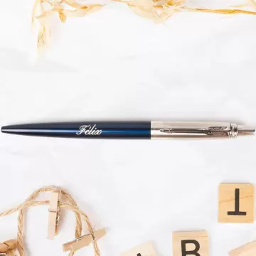 Stylo parker Jotter bille bleu personnalisé