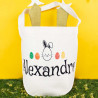 Sac de Pâques avec prénom personnalisé