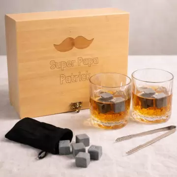 Coffret whisky personnalisé