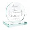 Trophée élue meilleure mamie personnalisé