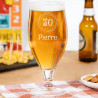 Verre à bière anniversaire