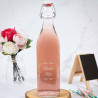 Bouteille en verre arabesque personnalisé