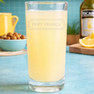Verre à pastis personnalisable