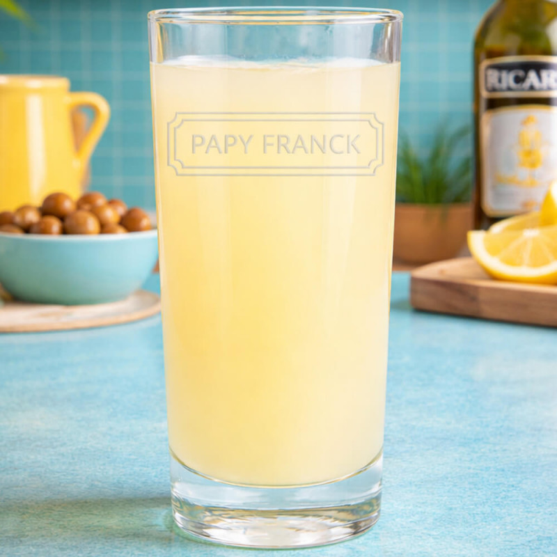 Verre à pastis personnalisable