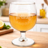 Verre à Cognac original gravé prénom