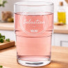 Verre à eau papa personnalisé