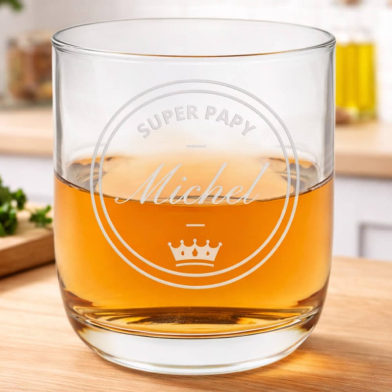Verre à rhum papy personnalisé