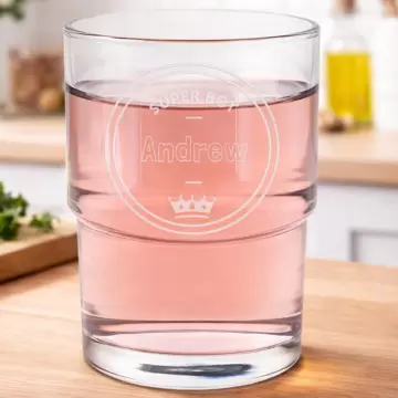 Verre à eau garçon personnalisé