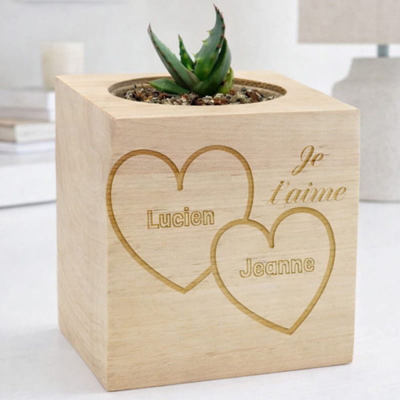 Ecocube amour personnalisé