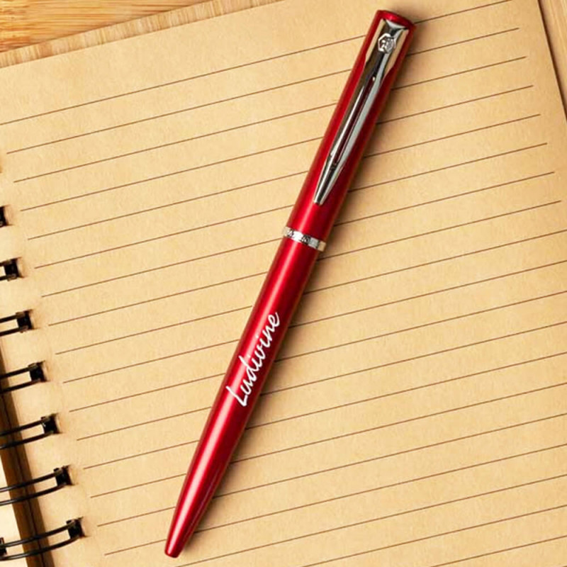 Stylo Waterman Graduate rouge personnalisé