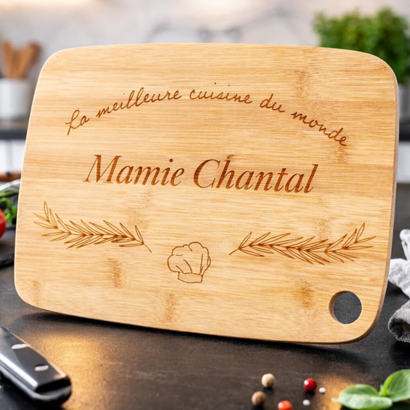 Planche à découper meilleure cuisine personnalisée