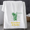 Serviette de bain Mojito personnalisé texte