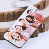Porte clés rectangle long bois personnalisé