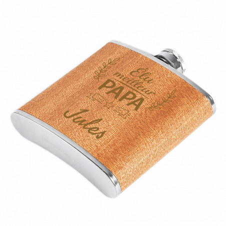 Flasque meilleur papa gravé