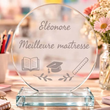 Trophée maîtresse personnalisable