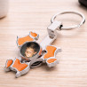 Porte clé hand spinner chien personnalisé