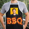 Tablier barbecue personnalisable photo