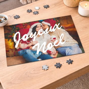 Puzzle de Noel personnalisé