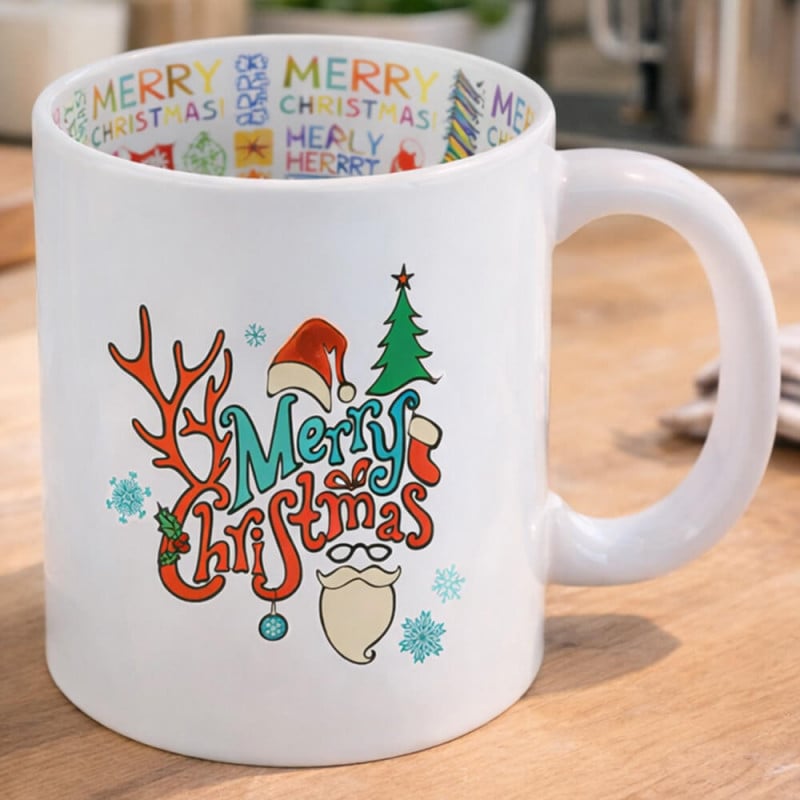 Mug noël personnalisé