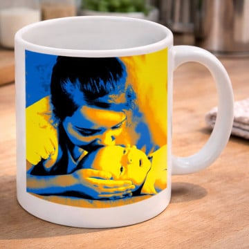 Mug Pop Art personnalisé