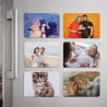 Lot de 6 magnets rectangle personnalisé