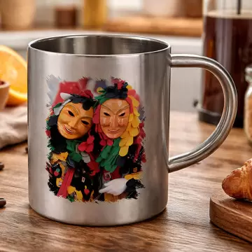 Mug inox personnalisé photo