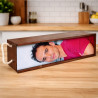 Coffret bois bouteille personnalisé photo