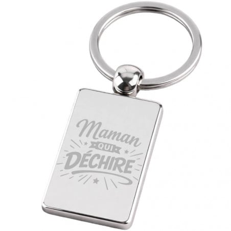 Porte clé maman qui déchire gravé