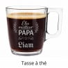 tasse élu meilleur papa personnalisé