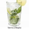 Verre mojito maman qui déchire gravé