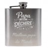 Flasque papa qui déchire personnalisée