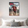 Fausse une de magazine sport unique à créer