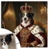 Portrait chien original royal à personnaliser