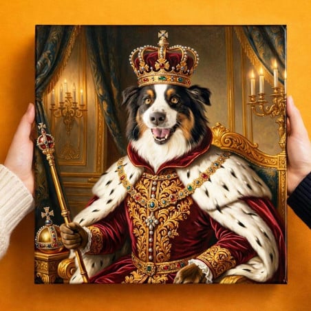 Tableau animal royal personnalisé photo