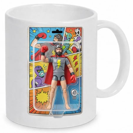 Mug effet figurines articulées