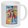 Mug effet figurines articulées