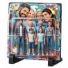 Ardoise 15 cm x 15 cm effet figurines articulées personnalisé
