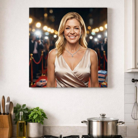 Tableau personnalisé maman star de cinéma