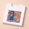 Nouveau design figurine articulées sur t shirt