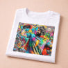 Nouveau design street art sur t shirt homme