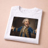 Nouveau design portrait royal sur t shirt homme