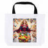 Sac de plage personnalisé effet Super Maman