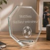 Cadre verre original meilleur coach personnalisé