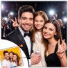 Tableau papa Star cinéma personnalisé photo